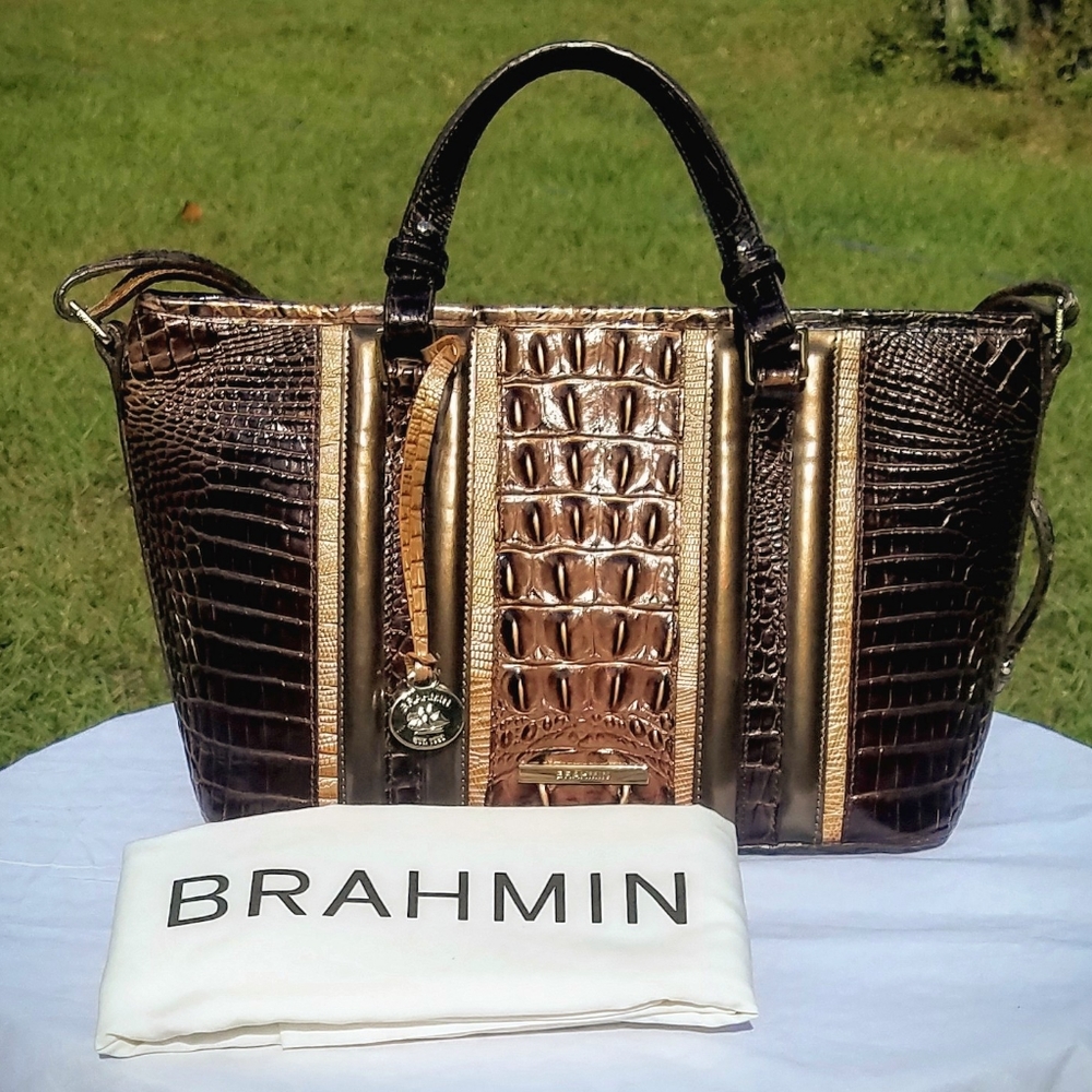 Brahmin Mini Asher Brunello Vestige